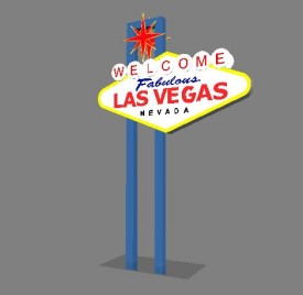 Welcome Las Vegas 3D Object | FREE Artlantis Objects Download